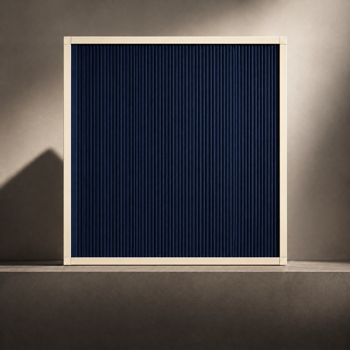Nocturna — Alabaster frame, Navy fabric