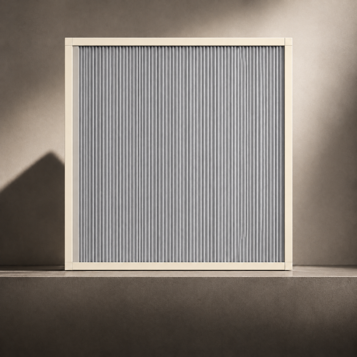 Nocturna — Alabaster frame, Titanium fabric