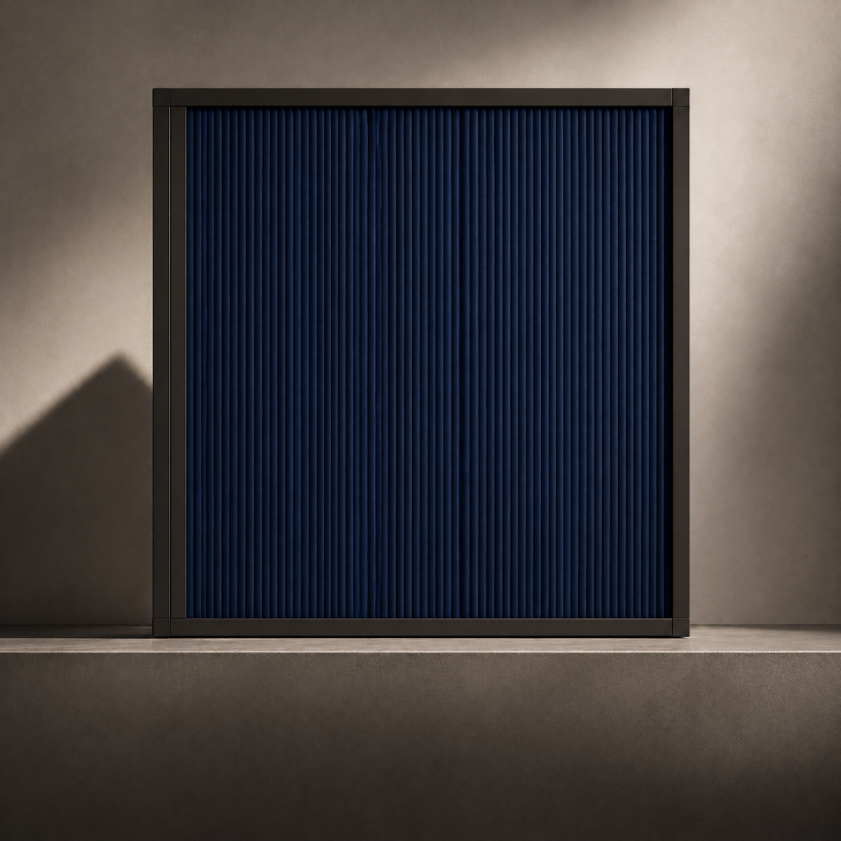 Nocturna — Graphite frame, Navy fabric