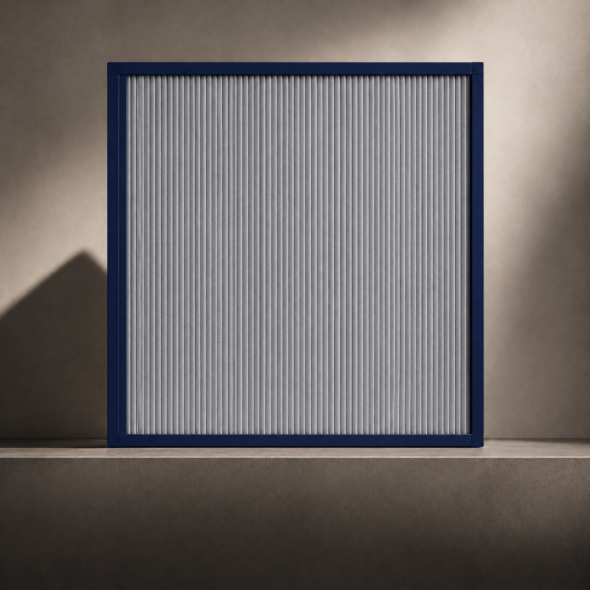 Nocturna — Navy frame, Titanium fabric