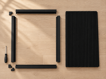 Lay out the frame parts